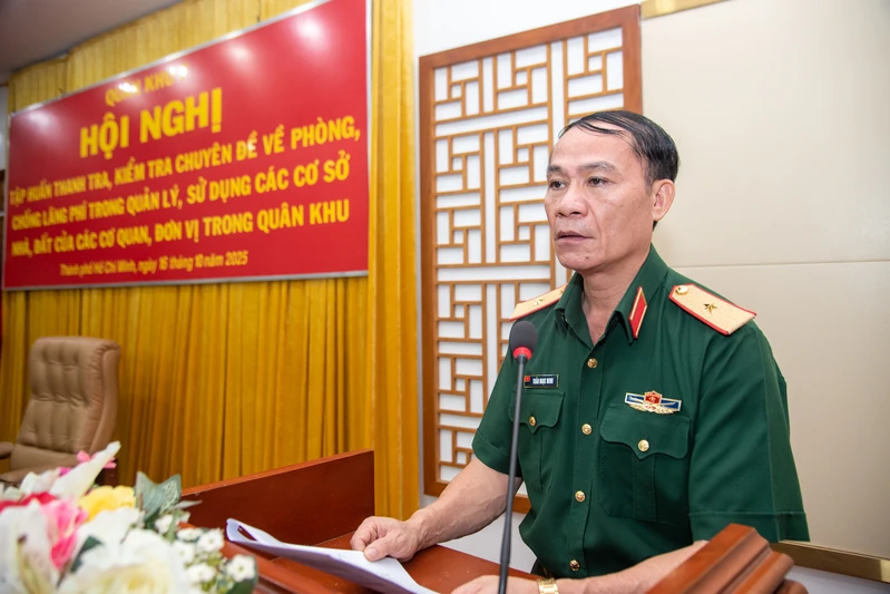 Quân khu 7 tập huấn thanh tra, kiểm tra chuyên đề