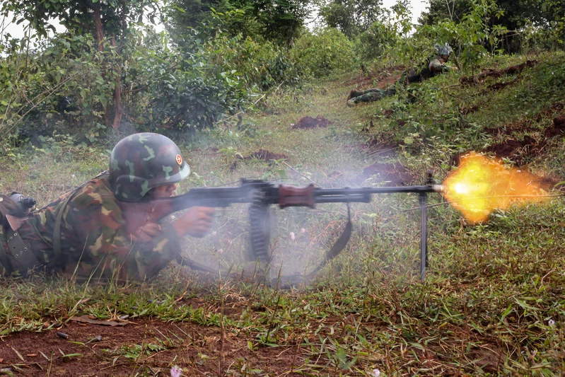 Sơ duyệt diễn tập phòng thủ khu vực tại tỉnh Đồng Nai