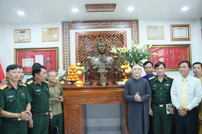 Khánh thành Không gian Tưởng niệm Thiếu tướng, Anh hùng LLVT nhân dân Hoàng Thế Thiện