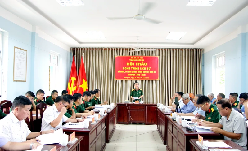 Hội thảo công trình lịch sử Trung đoàn 96 giai đoạn (1946 – 2026)