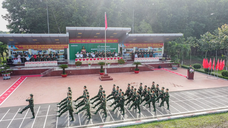 Khai mạc Hội thao bộ đội Hóa học toàn quân khu vực phía Nam