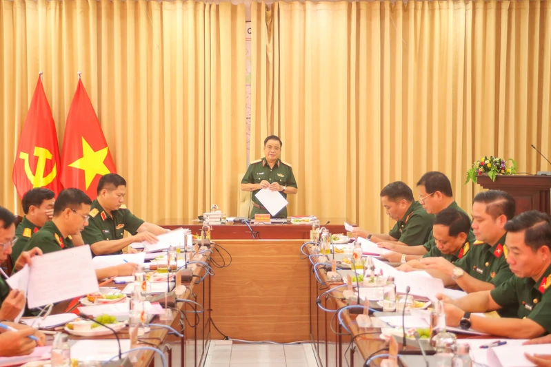 Đảng ủy Cục Chính trị tổ chức Hội nghị phiên thường kỳ quý IV năm 2025