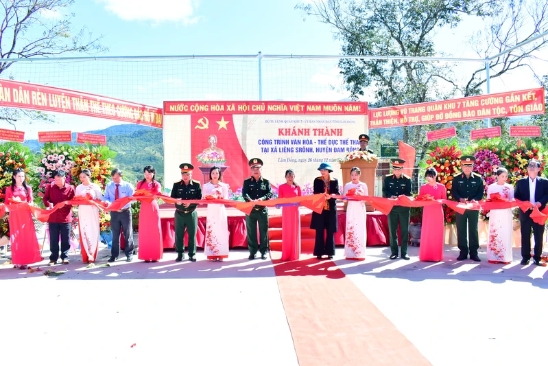 LLVT tỉnh Lâm Đồng: M.123Win30.com phiên bản mới “thế trận lòng dân” ở vùng đồng bào dân tộc thiểu số
