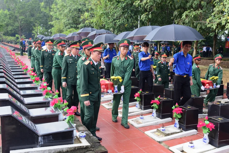 Tỉnh Đồng Nai truy điệu, an táng hài cốt liệt sĩ hi sinh trong kháng chiến
