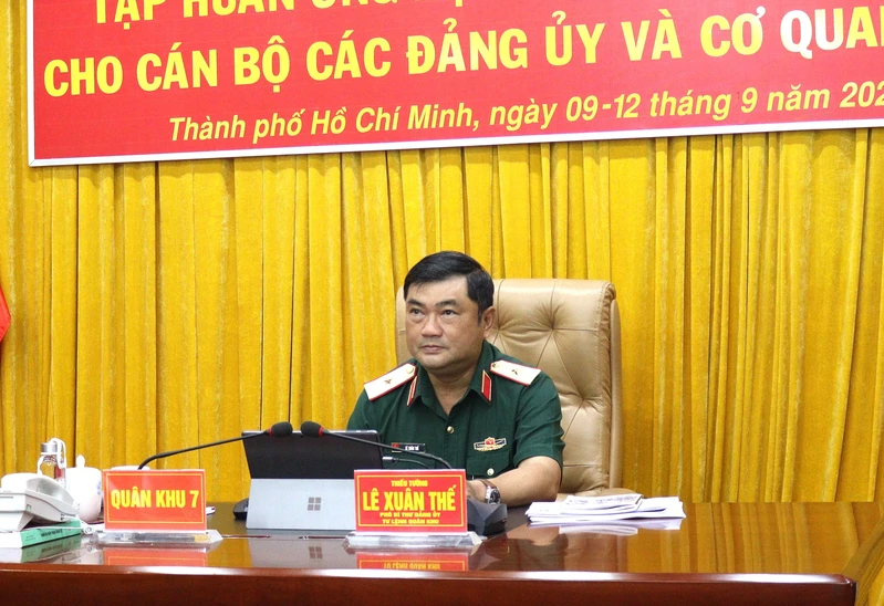 Quân khu 7 tham gia Hội nghị toàn quốc tập huấn ứng dụng trí tuệ nhân tạo (AI)