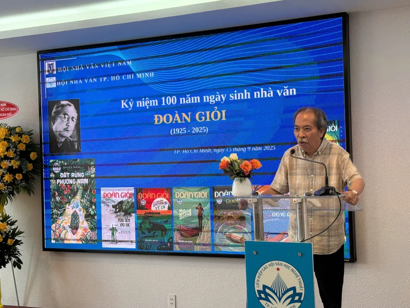 Kỷ niệm 100 năm ngày sinh nhà văn Đoàn Giỏi