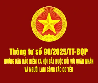 Quy định mới hướng dẫn thực hiện bảo hiểm xã hội bắt buộc đối với quân nhân 
