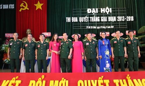 Trường Sĩ quan Kĩ thuật Quân sự tổ chức Đại hội Thi đua Quyết thắng giai đoạn 2013-2018