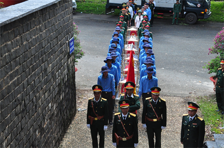Đội K72 hoàn thành nhiệm vụ tìm kiếm, qui tập hài cốt liệt sĩ Đợt 2 giai đoạn XXII