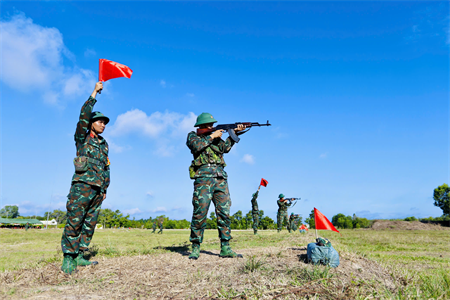 Dấu ấn trưởng thành của chiến sĩ mới