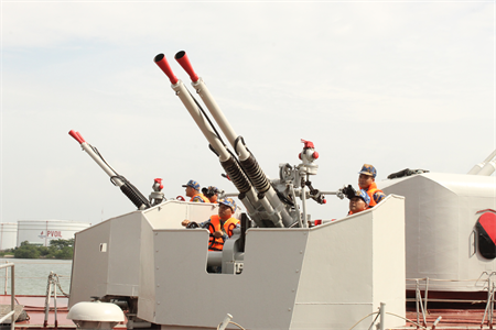 Bộ Tư lệnh Vùng 2 Hải quân kiểm tra công tác sẵn sàng chiến đấu