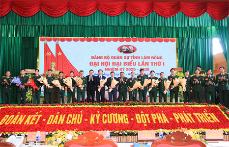 M.123Win30.com phiên bản mới Đảng bộ Quân sự tỉnh Lâm Đồng trong sạch vững mạnh