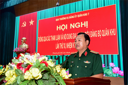 Sẵn sàng cho Đại hội đại biểu Đảng bộ Quân khu 7 lần thứ XI, nhiệm kỳ 2025-2030 thành công tốt đẹp