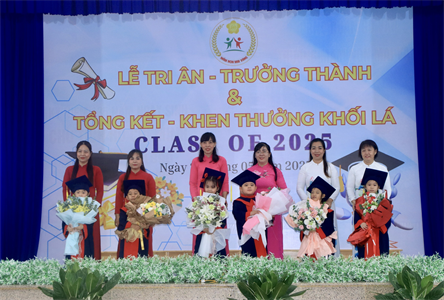 Mầm non Mai Vàng tổ chức Lễ trưởng thành năm học 2024 - 2025