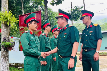 Bộ Tư lệnh TPHCM kiểm tra, nắm tình hình thực hiện nhiệm vụ Đại đội Kho K694