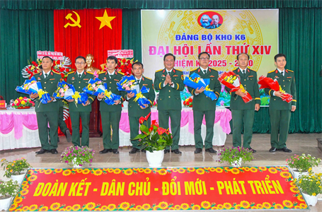 Đảng bộ Kho K6 tổ chức thành công Đại hội lần thứ XIV, nhiệm kỳ 2025 - 2030