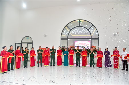 Công trình Câu lạc bộ quân nhân Sư đoàn 5 góp phần nâng cao đời sống vật chất, tinh thần của bộ đội